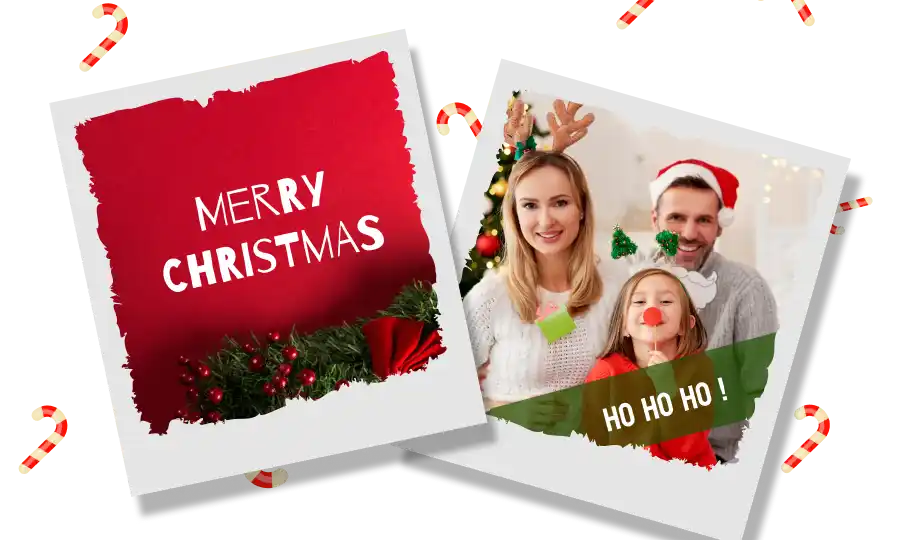 Free Christmas Card Maker Online LightX